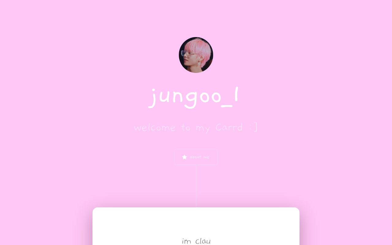 Carrd profile picture for @jungo
